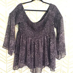 Torrid Off the Sholder Peasent Top